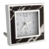 Addison Ross - Square Alarm Clock - Black Marble