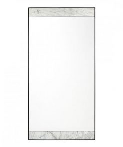 Paola Iron & Marble Framed Floor Mirror, 200cm
