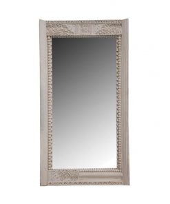 Portillo Timber Frame Floor Mirror, 203cm