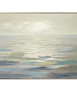 "Sea Salt Horizon" Canvas Wall Art Print, 120cm