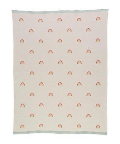 Meri Meri - Rainbow Knitted Blanket