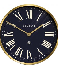 Newgate Clocks - Mr Butler Wall Clock - Radial Brass