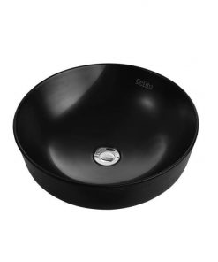 Cefito Ceramic Bathroom Basin Sink Vanity Bowl Above Counter Basins Matte Black