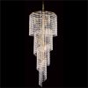 Eos Asfour Crystal Pendant Light / Chandelier, 41cm, Gold