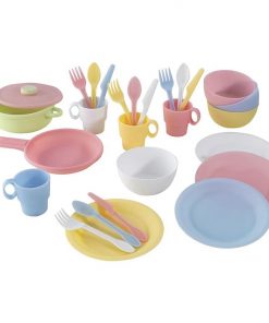 Kids 27 -Piece Cookware Set, Pastel