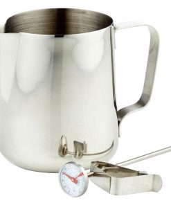 Milk Frothing Jug & Thermometer