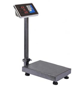 150kg Electronic Digital Platform Scale Computing Shop Postal Scales Weight Black