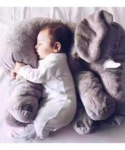 60Cm Infant Soft Appease Elephant Playmate Calm Doll Baby Toys Elephant Pillow