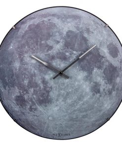 Moon Luminous Dome Wall Clock