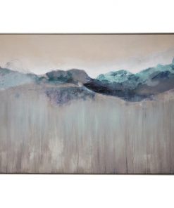 "Morning Dew" Framed Textured Canvas Wall Art Print, 120cm
