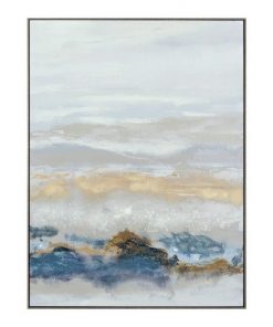 "Vibrant Horizons II" Framed Textured Canvas Wall Art Print, 120cm