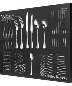Baguette 56-Piece Cutlery Set