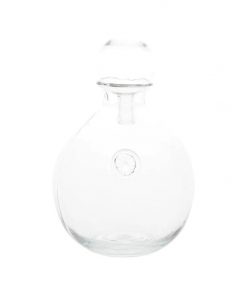 Cornetta Glass Decanter, Large, Clear