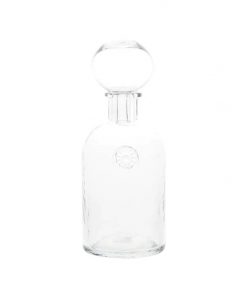 Cornetta Glass Decanter, Small, Clear